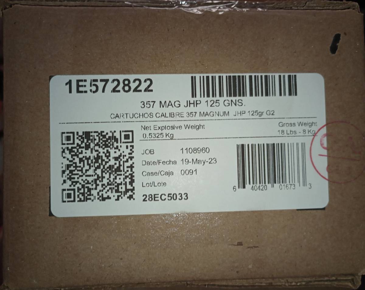 Aguila Ammunition .357 Magnum Handgun Ammo - 125 Grain | JHP | 500rd Case