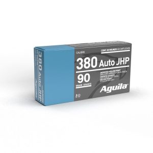 Aguila Ammunition .380 Auto Handgun Ammo - 95 Grain | JHP | 50rd Box