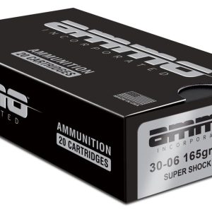 Ammo Inc Signature Hunt 30-06 Springfield Rifle Ammo - 165 Grain | Super Shock Tip | 20rd Box