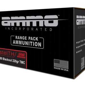 Ammo Inc stelTH Subsonic .300 Blackout Rifle Ammo - 220 Grain | TMC | Range Pack | 200rd Box