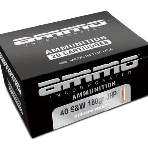 Ammo Inc Signature Defense .40 S&W Handgun Ammo - 180 Grain | JHP | 20rd Box