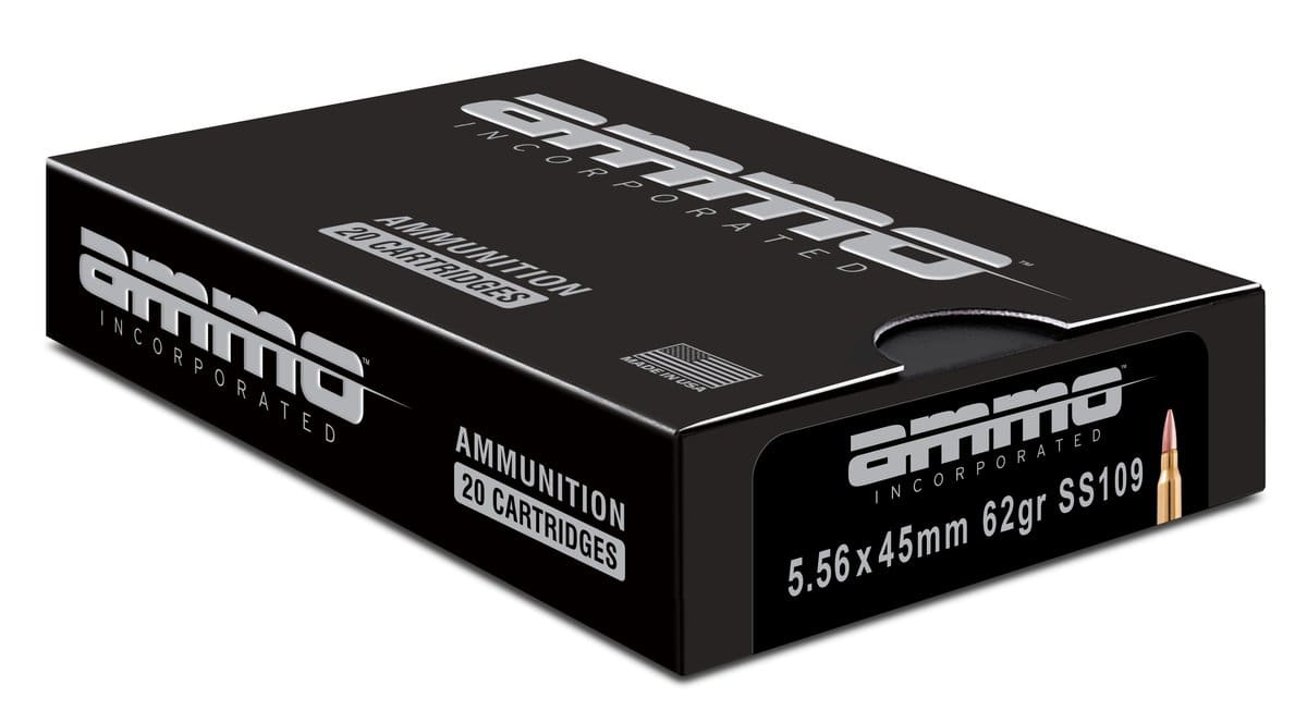 Ammo Inc Signature Match 5.56NATO Rifle Ammo - 62 Grain | SS109 | 20rd Box
