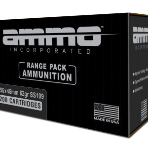 Ammo Inc Signature Range 5.56NATO Rifle Ammo - 62 Grain | SS109 | 200rd Box