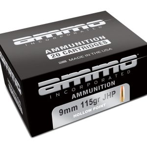 Ammo Inc Signature Defense 9mm Luger Handgun Ammo - 115 Grain | JHP | 20rd Box
