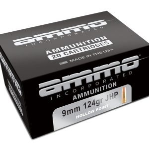 Ammo Inc Signature Defense 9mm Luger Handgun Ammo - 124 Grain | JHP | 20rd Box