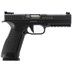 Arsenal Firearms Strike One Speed Pistol - Black | 9mm | 5" Barrel | 2 x 17rd Mags | Competition Straight Trigger | Fiber Optic Front Sight