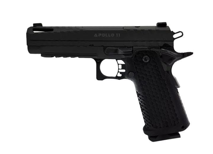 LFA Apollo 11 Full size 2011- Cerakote Elite Black| 9mm | 5" Barrel | 17rd