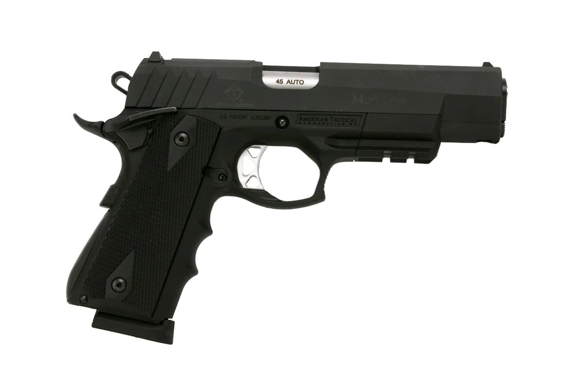 ATI FXH Hybrid 45ACP FXH-45 Polymer Frame 1911 Pistol - Black | 5" Barrel | Moxie Version "USA MADE"
