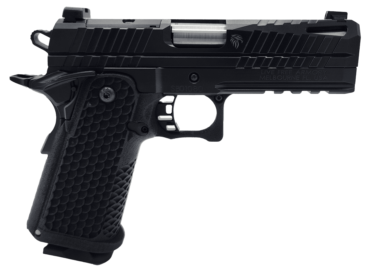 LFA Apollo 11 Compact Pistol - 9mm | Black | 4.1" | 1x17rd Mag