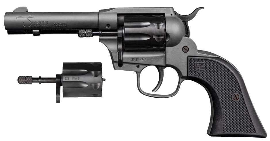 Diamondback Firearms Sidekick Revolver - Dark Grey Cerakote | .22LR / .22Mag | 4.5" Barrel | 9rd