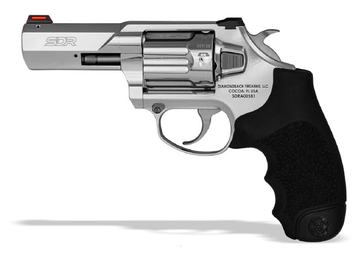 Diamondback Firearms SDR .357 Magnum DA/SA Revolver - Polished Stainless | 3" Barrel