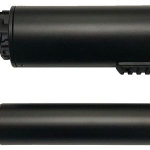 F5 MFG Soda Can Launcher - Black | Picatinny Rail | Includes Golfball/Net/Smoke Canister attachment