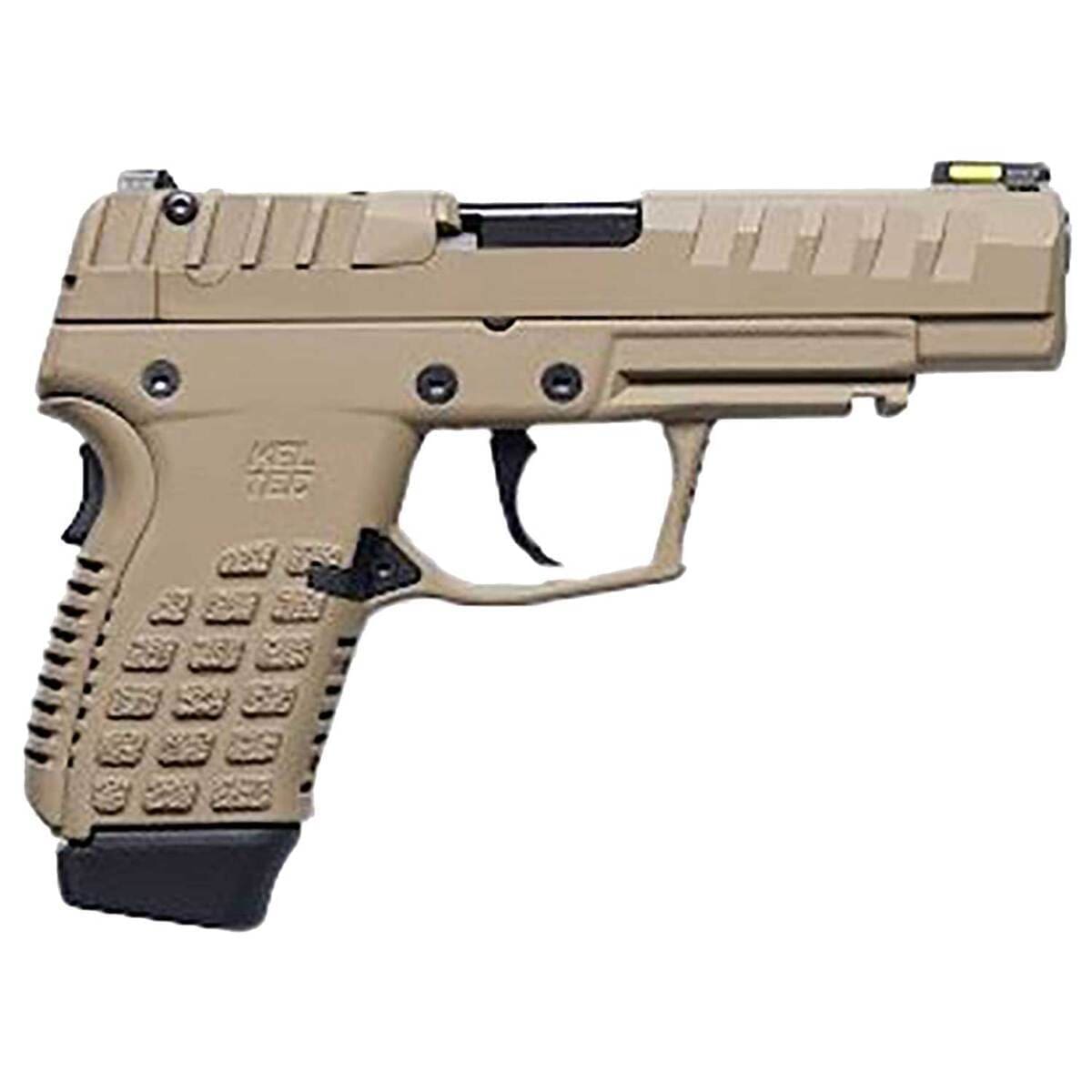 Kel-Tec P15 Pistol - Tan | 9mm | 4" Barrel | 15rd | Fiber Optic Sights