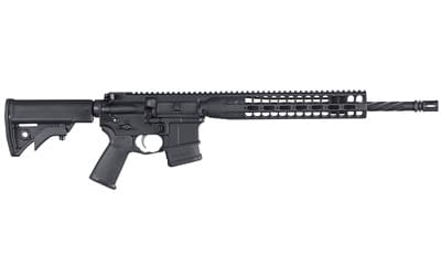 LWRC DI Direct Impingement Rifle - Black | 300 BLK | 16.1" Barrel | CA Compliant w/ JT Pin