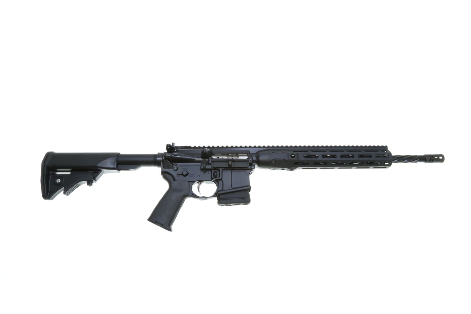 LWRC DI Direct Impingement M-LOK Rifle - Black | 5.56NATO | 16.1" Barrel | CA Compliant w/ JT Pin