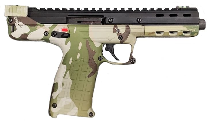 KEL-TEC CP33 Pistol - Green Multicam | .22 LR| 5.5" Threaded Barrel | 33 RD