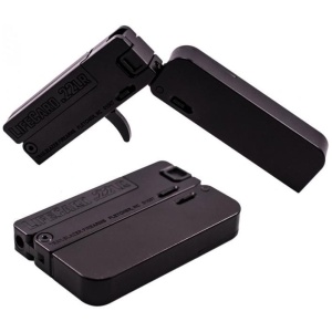 Trailblazer Firearms LC1 Lifecard Pistol - Black | .22 LR | 2.5" Barrel | Single Shot | All Aluminum