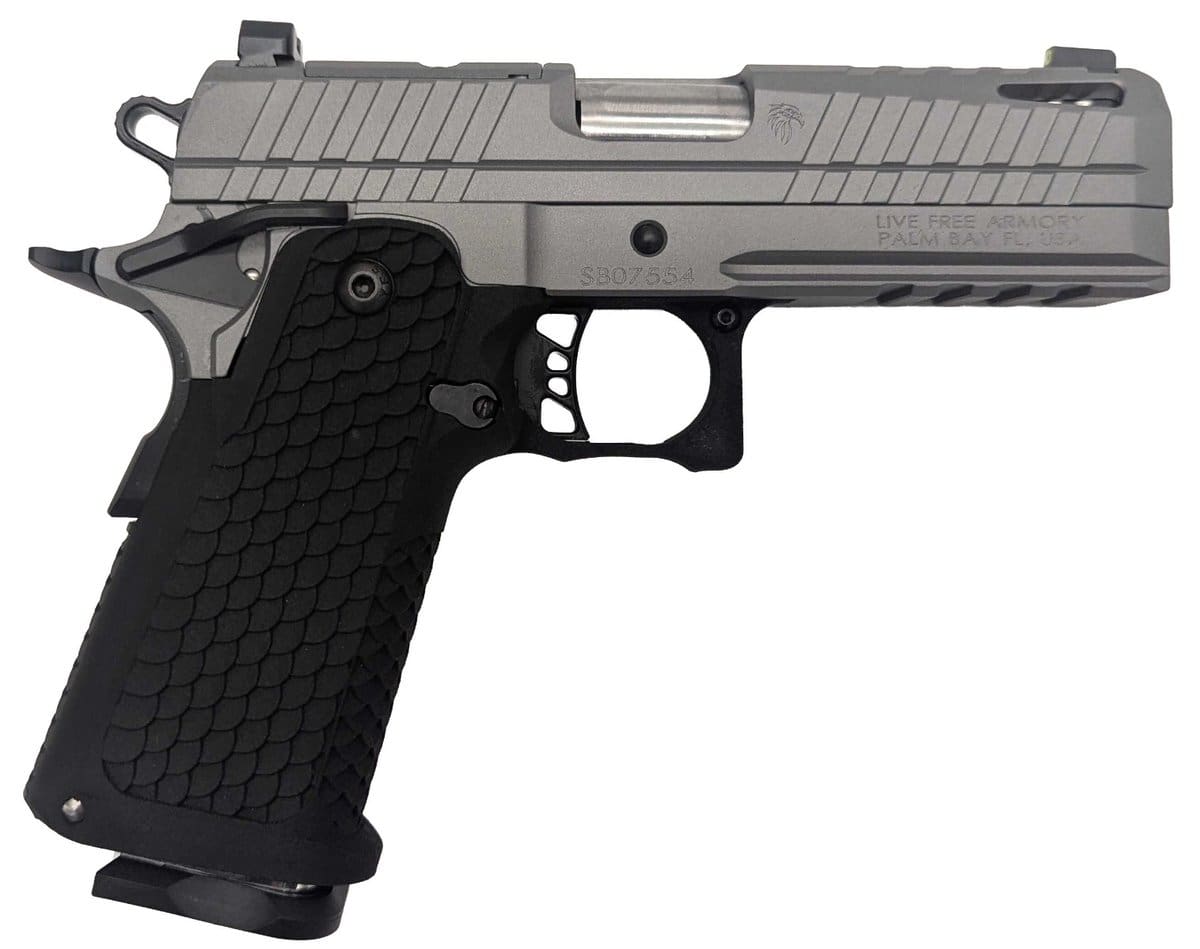 LFA Apollo 11 Compact Pistol - 9mm | Grey | 4.1" Ported | 1x17rd Mag