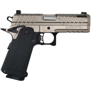 LFA Apollo 11 Compact Pistol - 9mm | Platinum Silver | 4.15" | 1x17rd Mag
