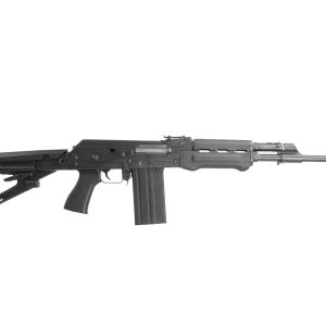 Zastava PAP M77 AK Sporting Rifle BULGED TRUNNION 1.5MM RECEIVER - Black | .308 Win / 7.62 NATO | 19.7" Chrome Lined Barrel | 20rd | Polymer Furniture | Adjustable Gas System