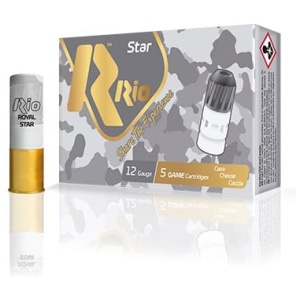 Rio Royal Star Slug 12ga 2.75 inch Shotgun Shells - SLUG | 1410 fps | 5rd Box