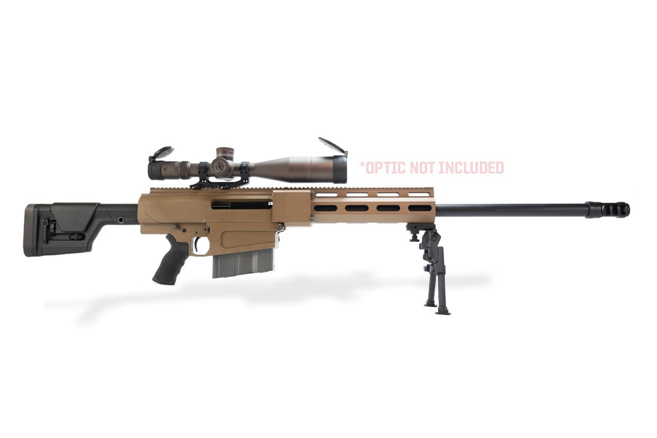 Bushmaster BA50 Bolt Action Rifle - FDE | .50 BMG | 29" Barrel | 14" Handguard
