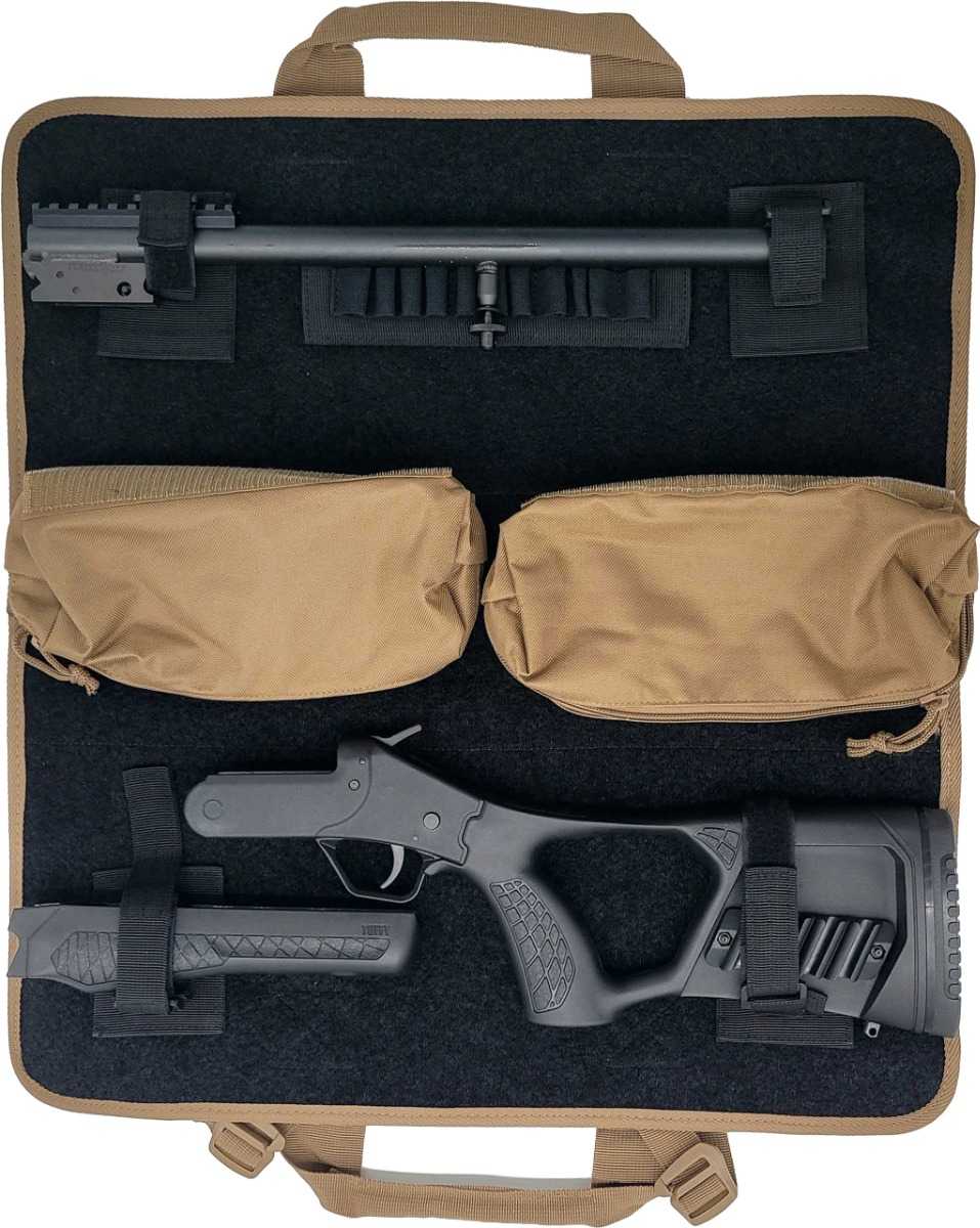 Rossi SS Poly Survival SA Rifle - .410ga | Black | 16.5" Threaded Barrel | Polymer Stock