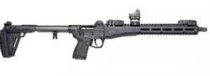 Kel-Tec SUB-2000 Defender Gen 3 Carbine - Black | 9mm | 16" Barrel | Accepts G19 & G17 Mags | 15rd | Viridian RFX11