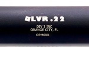 DIVISION 3 INC OLVR .22 SUPPRESSOR 22LR BLACK 1/2x28