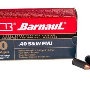 BARNAUL 40S&W FMJ 165GR