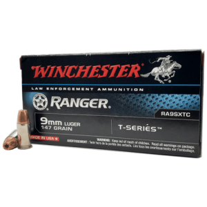 WINCHESTER RANGER 9MM 147G 50RD BOX