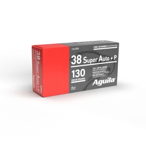 AGUILA 38 SUPER AUTO FMJ 130GR 50RD BX 20 BXS PER CS