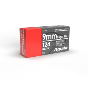 AGUILA 9MM FMJ 124GR 50RD BOX 20 BXS PER CS