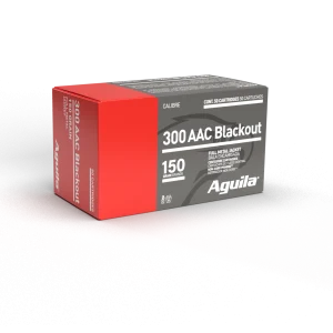 AGUILA 300 AAC B/O FMJ 150GR 50RD BX 20 BXS PER CS