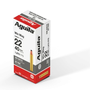 AGUILA 22 WIN MAG SJ SP 40GR 50RD BX 20 BXS PER CS