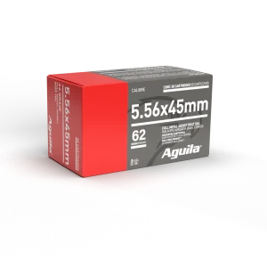 AGUILA 5.56 FMJBT 62GR 50RD BOX 20 BXS PER CS