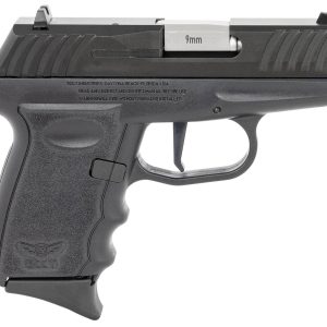 SCCY DVG1CBBKRDRD 9MM PST BL/BLK STIKER