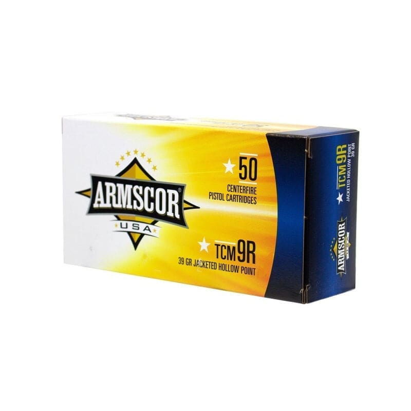 ARMSCOR TCM9R 39GR JHP 50RD