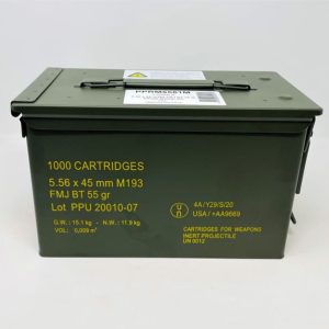 PPU 556 FMJBT 55GR RANGE MST 1000RD CAN
