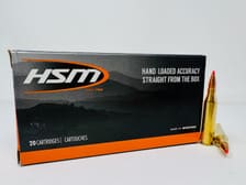 HSM AMMUNITION 17 REM 20GR VMAX VARM 50RD BOX 10 BOXES PER CASE