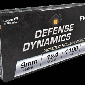 FIOCCHI 9MM LUGER 124GR JHP