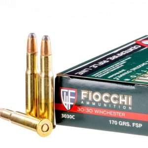FIOCCHI 30-30WIN 170GR FSP 20RD BX 200RD CASE