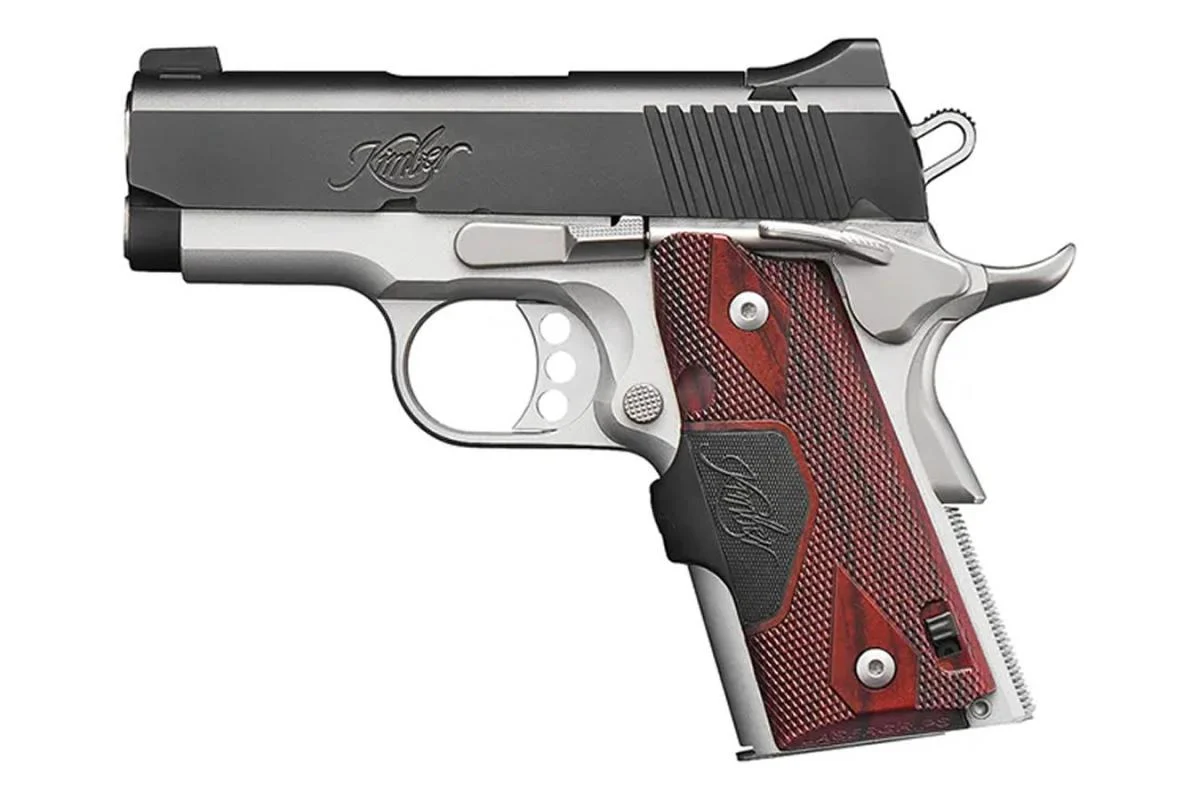 ULTRA CARRY .45CAL TWO TONE GRN LSR