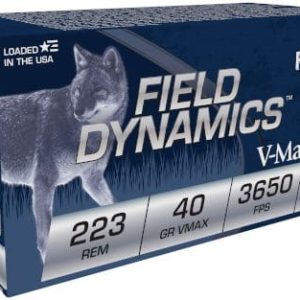 FIOCCHI 223REM 40GR VMAX 50RD BX 1000RD CASE