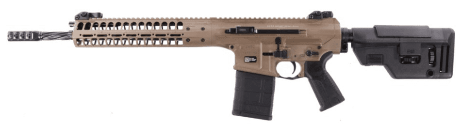 LWRC REPR MKII 7.62 RFL 16" SPIRL FLTD FDE SIDE CHARGE