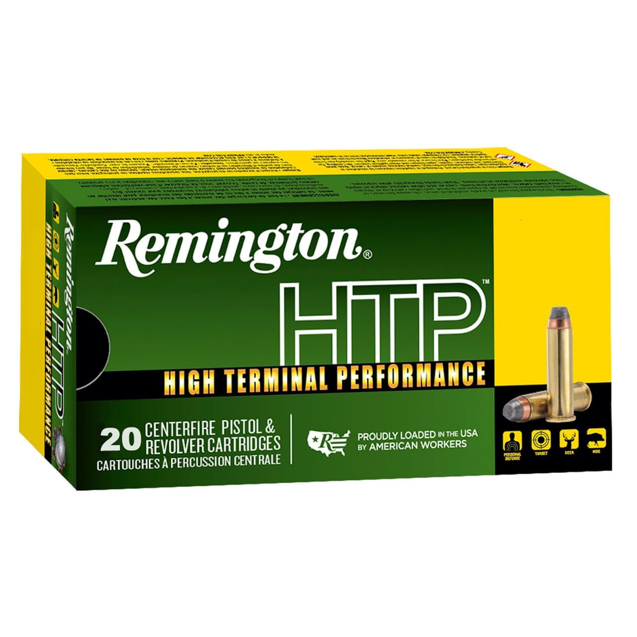 REMINGTON HTP 380ACP 88G JHP 20/500RDS