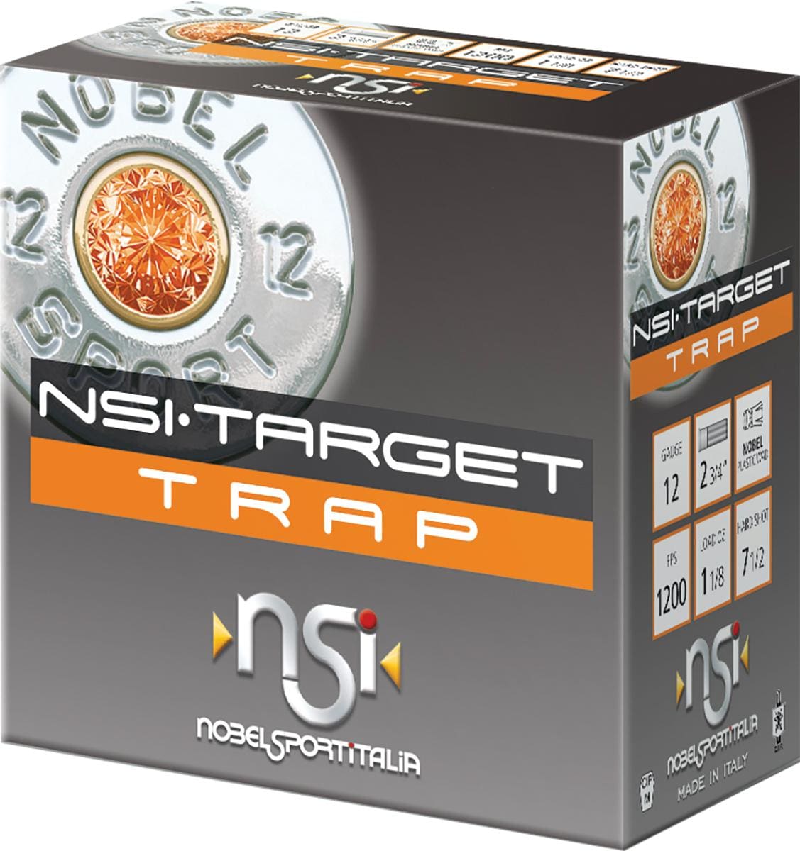 NOBELSPORT 20GA AMMO TARGET 7 1/2
