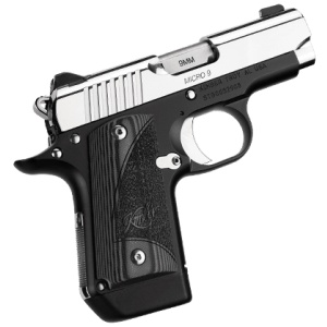 KIMBER MICRO 9 BLACK DIAMOND 9MM PSTL BLK/STS 8RD MAG