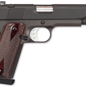 ROCK RVR 1911 CARRY 5" 45 ACP PSTL WOOD GRPS 8RD