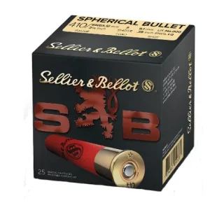 SELLIER & BELLOT BUCKSHOT 410 2 1/2" 000 3 PELLET 25RD BOX 20 BOXES PER CASE